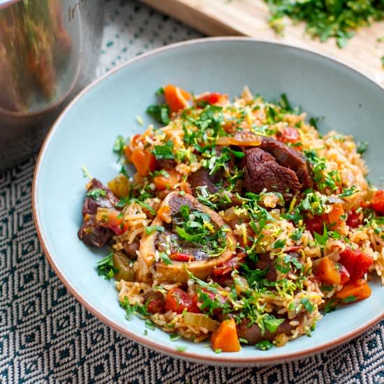 One-Pot Osso Buco Rice