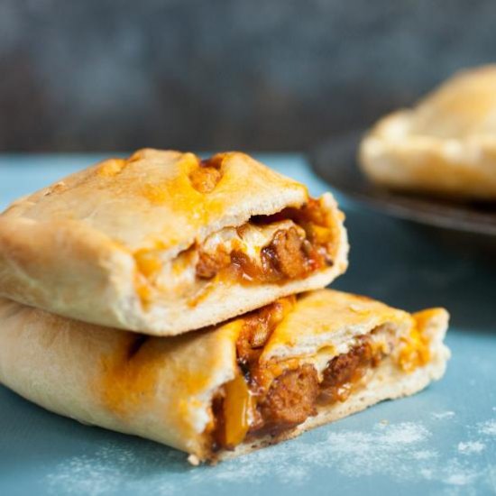 Sausage Pepper Hot Pockets