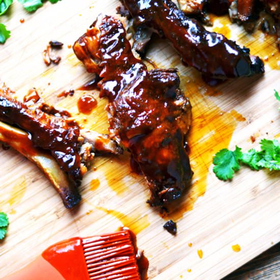 Slow Cooker Barbecue Ribs