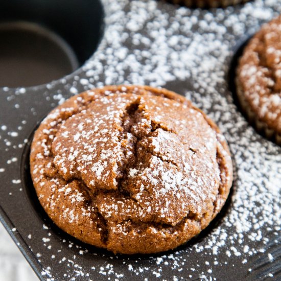 Gingerbread Blender Muffins