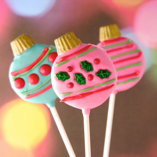 Oreo Ornament Pops