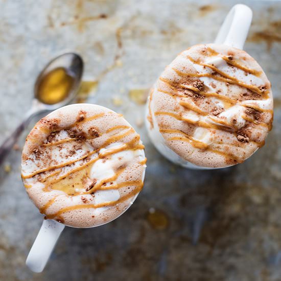 Peanut Butter and Honey Hot Cocoa