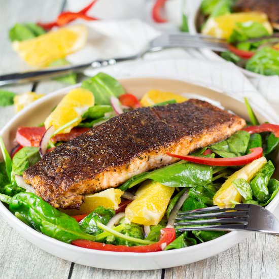 How to Make Blackened Salmon