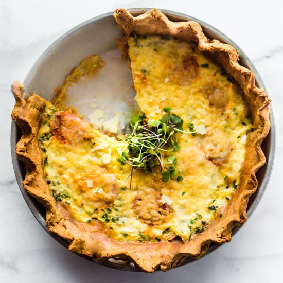 Easiest Made From Scratch Quiche