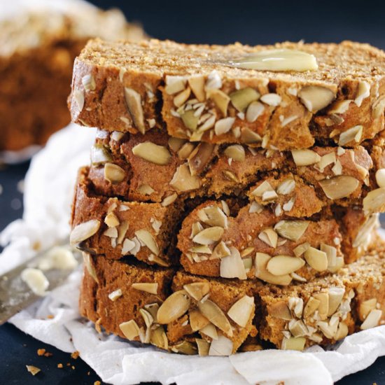 Paleo Pumpkin Bread