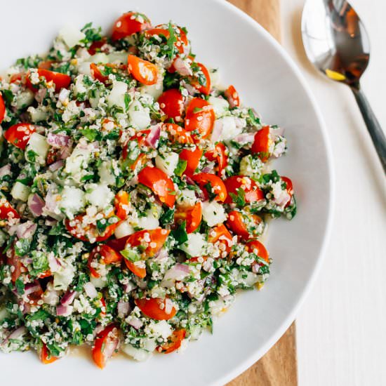 Hemp Heart Tabbouleh