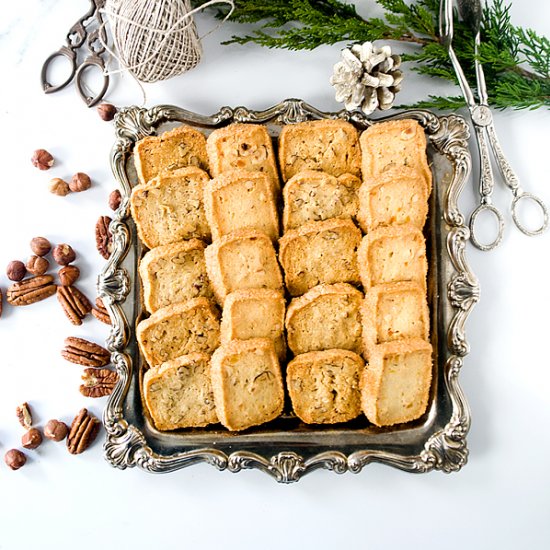 Nutty Icebox Cookies