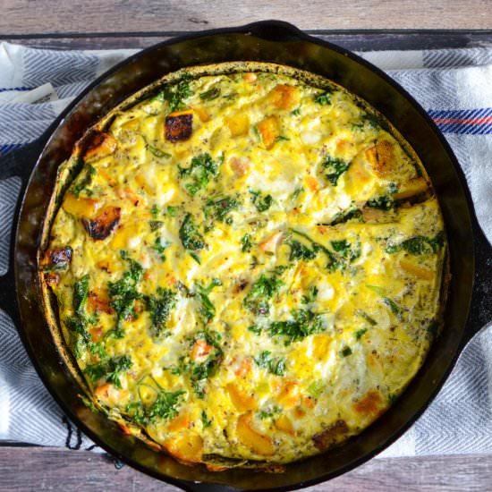 Winter Vegetable Frittata