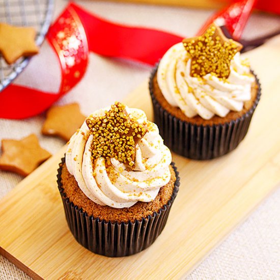 Gingerbread Cupcakes