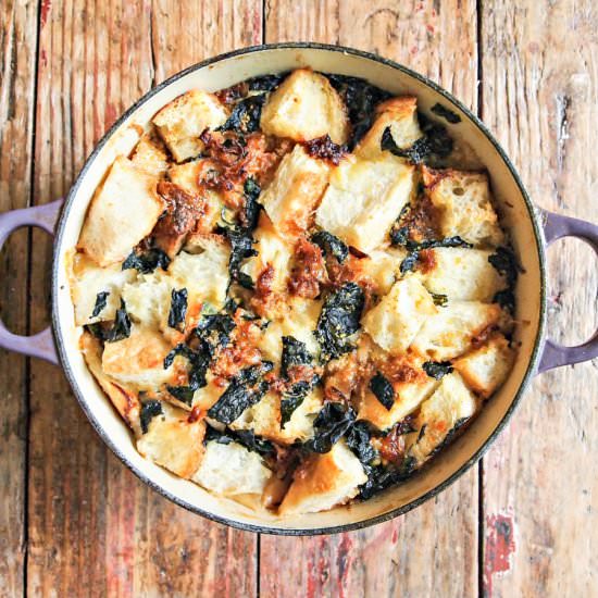 Kale & Gruyere Stuffing