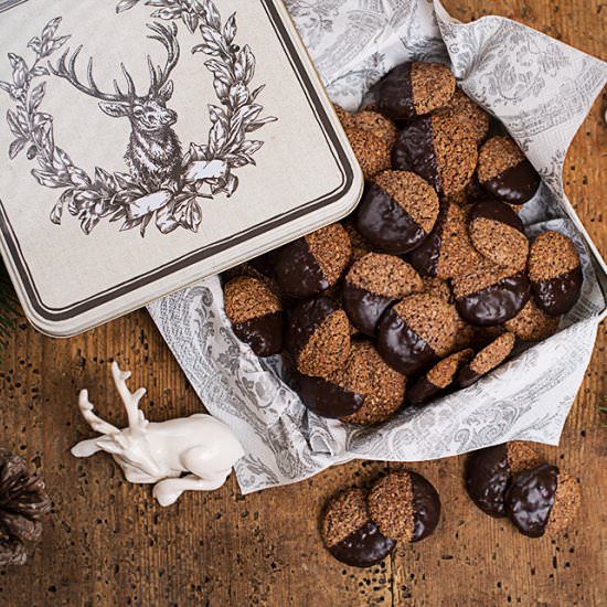 Chocolate Rum cookies