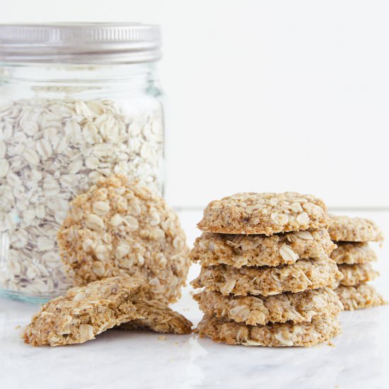 OATMEAL COOKIES WITH VANILLA