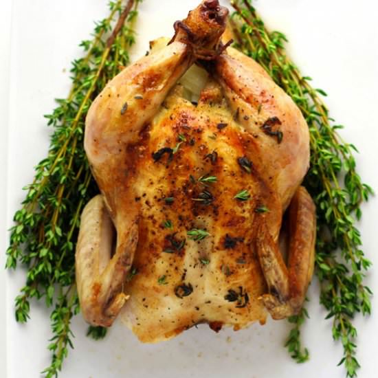 Roasted Cornish Game Hens