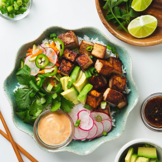 Tofu Banh Mi Bowl