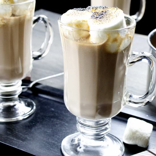 Peanut Butter Hot Chocolate