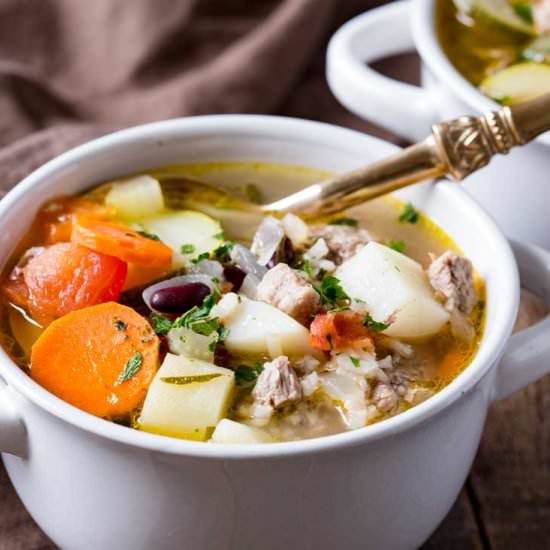 Classic Ministrone Soup