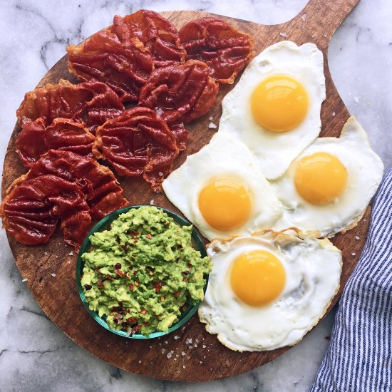 Crispy Prosciutto Breakfast Board