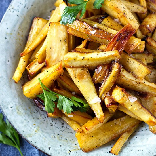 Honey Roasted Parsnips