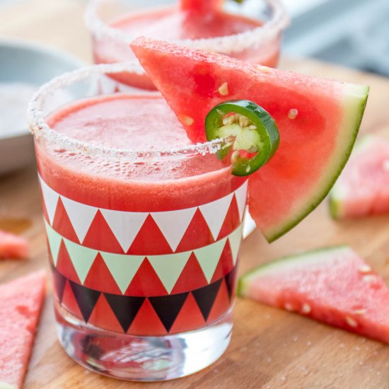 Spicy Watermelon Mocktails