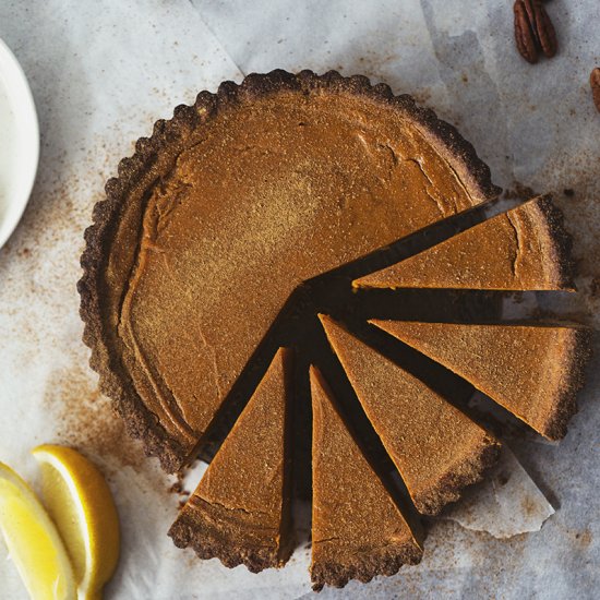 Citrusy Sweet Potato Pie