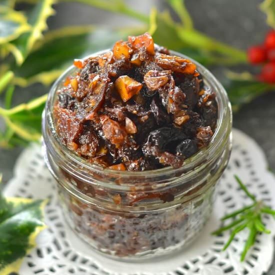 Festive Vegan Mincemeat