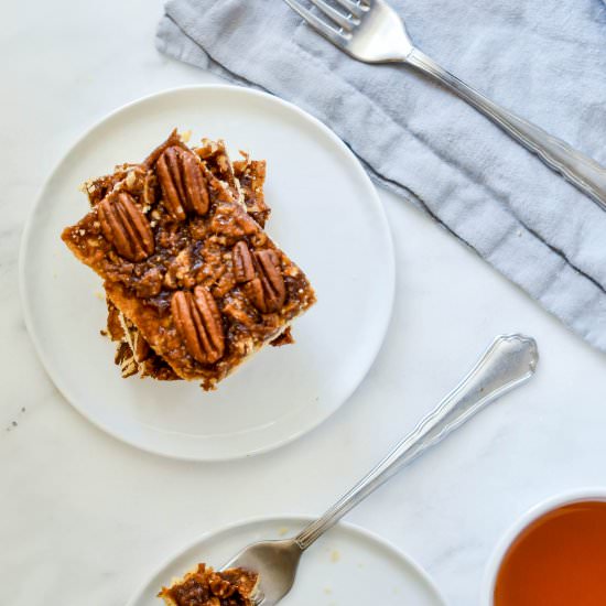 Toasted Pecan Pie Bars