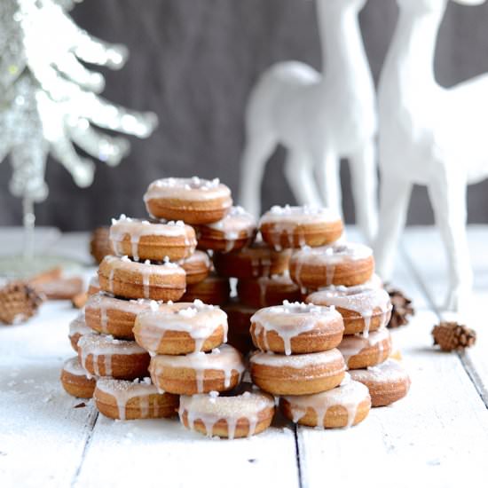 Baked Speculaas donuts