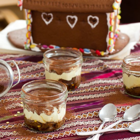 Gingerbread House Tiramisu