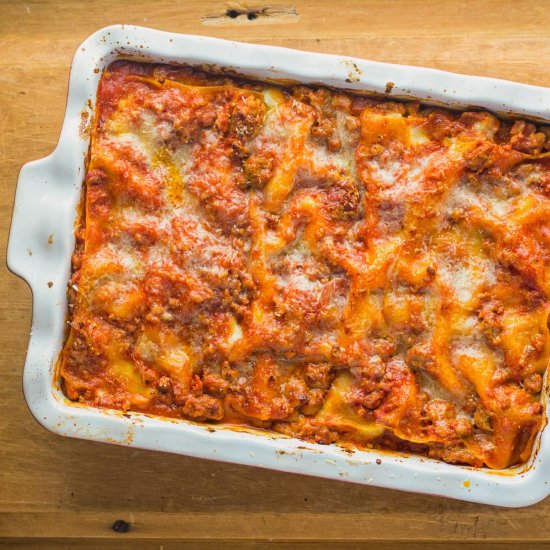 neapolitan lasagna