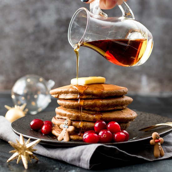 Gingerbread Pancakes