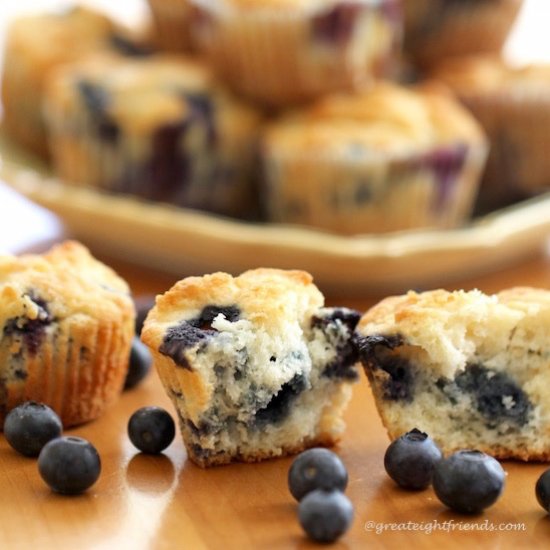 Best Breakfast Blueberry Muffins