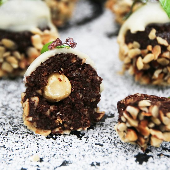 Healthy Ferrero Rocher’s