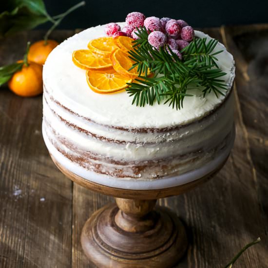 Tangerine Layer Cake