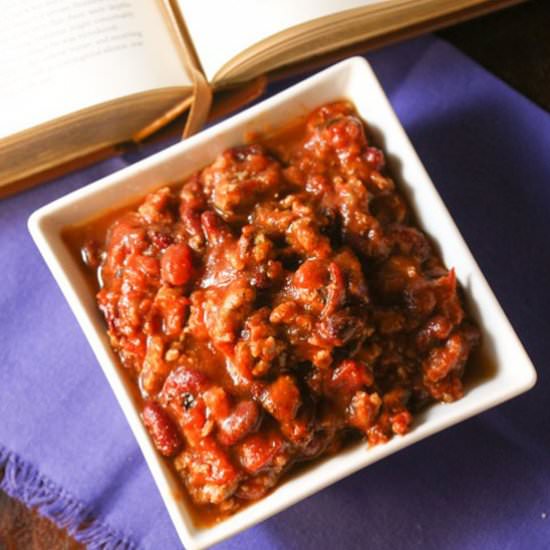 Crockpot Turkey Chili