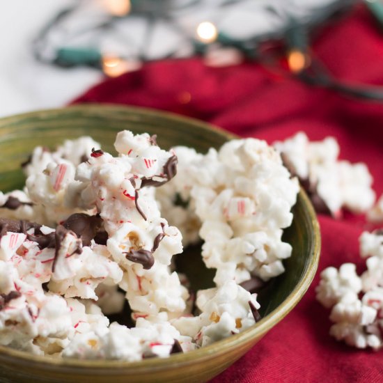 Holly Jolly Peppermint Popcorn