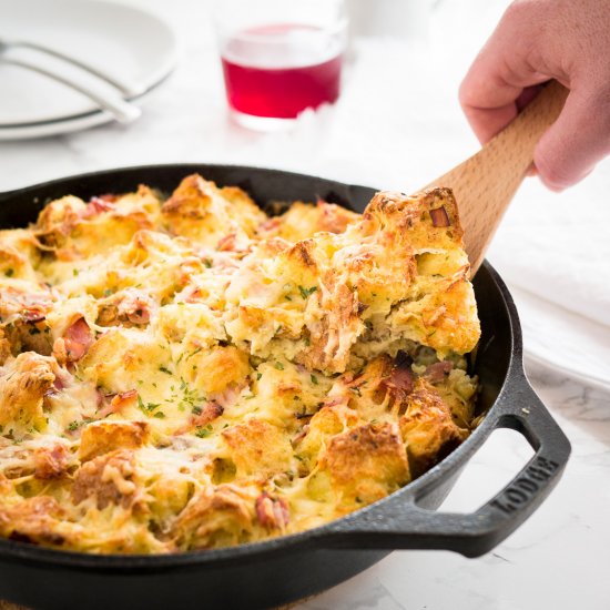 Ham & Cheese Breakfast Casserole