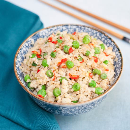 Cauliflower Egg Fried Rice