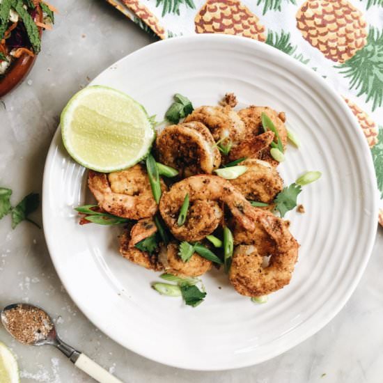 Salt and Pepper Prawns