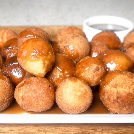 Sea Salt Caramel Doughnuts