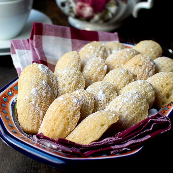 Lemon Madeleines