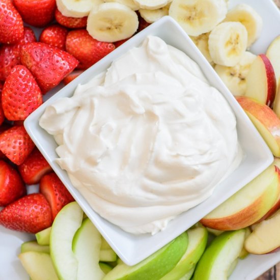 Healthy Yogurt Fruit Dip