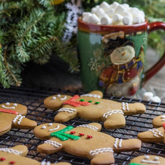 Gingerbread Men Cookies