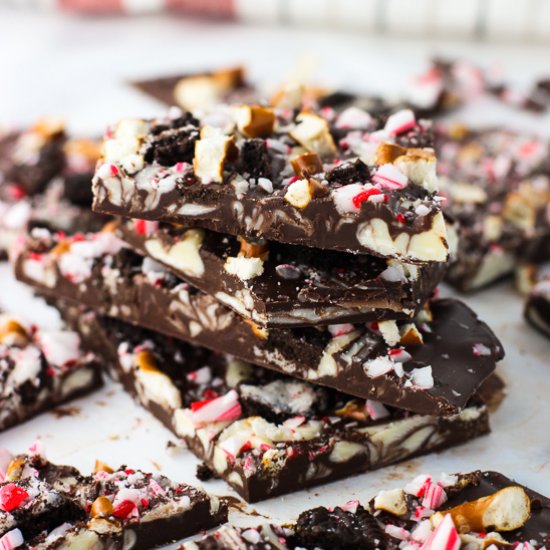 Oreo Peppermint Bark