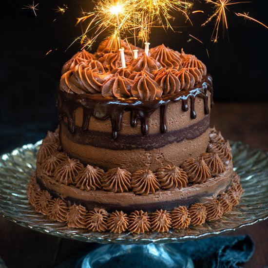 Chocolate Pinata Cake