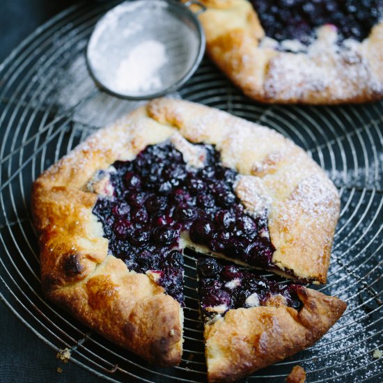 Blueberry & Almond Crostata