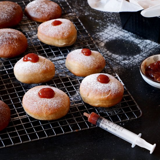 Holiday Jelly Doughnut