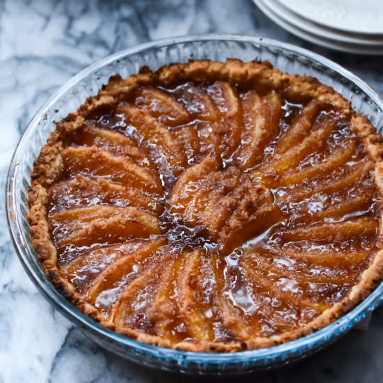 Apple Tart with Olive Oil Crust