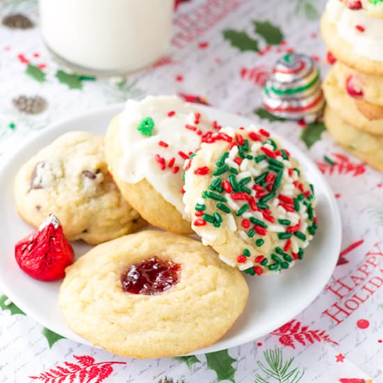 Five Christmas Cookies One Dough