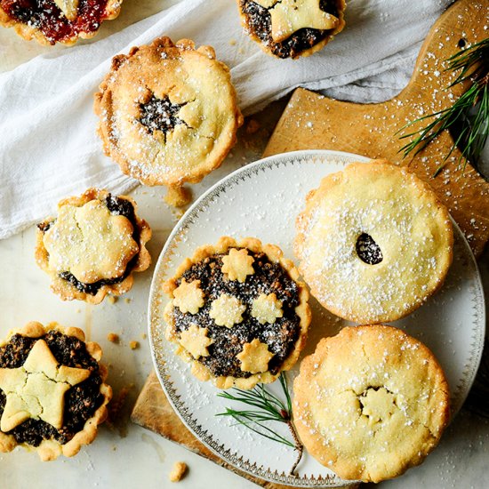 Mini Walnut Poppy Seed Pies