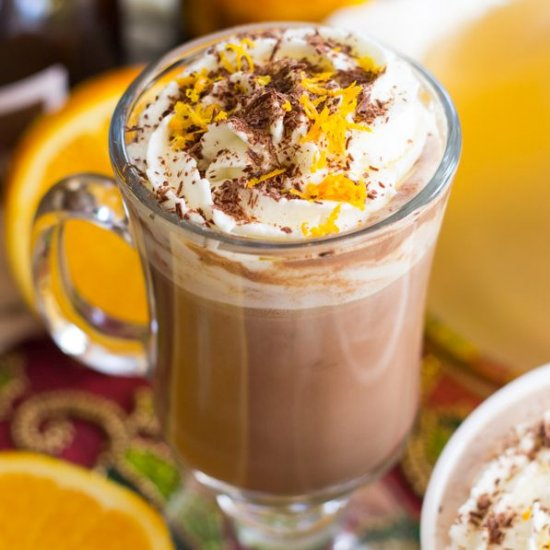 Grand Marnier Hot Chocolate